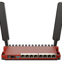 MikroTik 8 Gigabit 1x2.5Gbps SFP Dual Core WiFi 6 Router | L009UiGS-2HaxD-IN