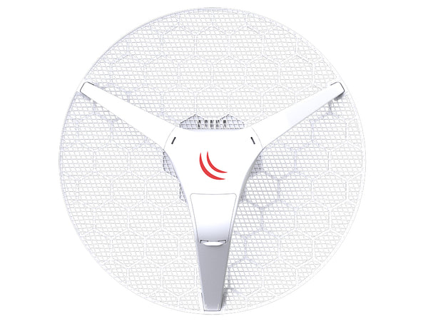 MikroTik LHG 5 Tripack 24.5dBi PtP CPE - RBLHG5KIT Wireless Bridge - High Gain Antenna for Point-to-Point Wireless Networking