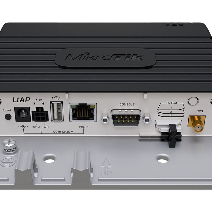 MikroTik LtAP LTE7 Kit 3 SIM 2 mPCIe and GPS Router - RB-LTAPLTE7
