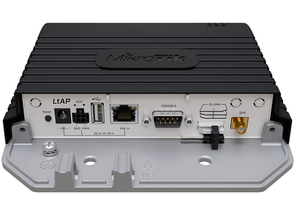 MikroTik LtAP LTE7 Kit 3 SIM 2 mPCIe and GPS Router - RB-LTAPLTE7