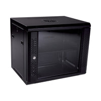 9U SINGLE SEC 600X450MM,1FAN,1SHELF,FLAT PACK - RCK-SH-WS3-9UWB