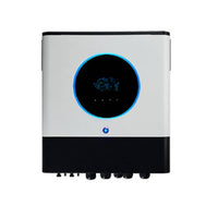 RCT Axpert MX2 11KVA Twin 11KW Inverter 48V Dual Output 2x5500W MPPT Built In BMS & Wifi + Sunnew Wall Mount 5.12KWH LiFePo 51.2V DC Inverter Battery Combo