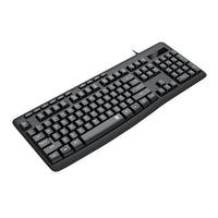 Redragon BK-7366 Full-size Ergonomic Wired Membrane Office Keyboard - Black-RD-BK-7366