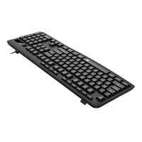 Redragon BK-7366 Full-size Ergonomic Wired Membrane Office Keyboard - Black-RD-BK-7366
