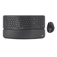 Redragon BS7161 2.4G Wireless Keyboard and Mouse Combo - Black-RD-BS-7162MAX