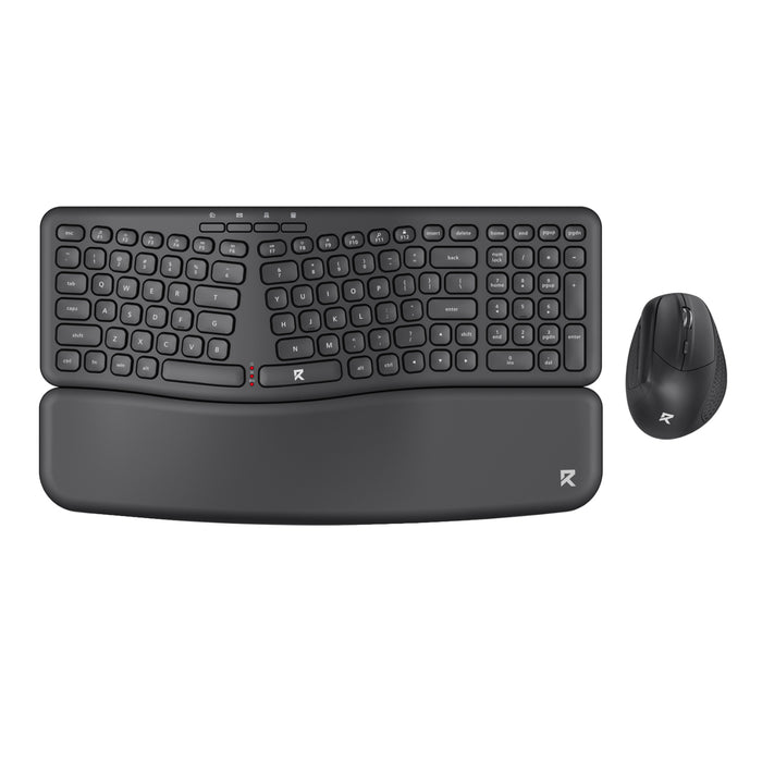 Redragon BS7161 2.4G Wireless Keyboard and Mouse Combo - Black-RD-BS-7162MAX