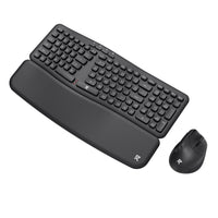 Redragon BS7161 2.4G Wireless Keyboard and Mouse Combo - Black-RD-BS-7162MAX
