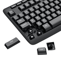 Redragon BS-7367-B Wireless Office Keyboard and Mouse Combo - Black-RD-BS-7367-B
