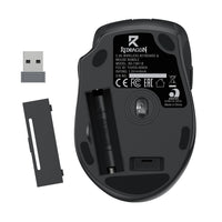 Redragon BS-7367-B Wireless Office Keyboard and Mouse Combo - Black-RD-BS-7367-B