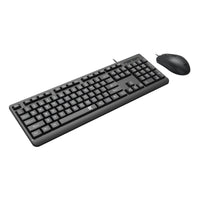 Redragon BS-7543 Wired Keyboard and Mouse Combo - Black-RD-BS-7543