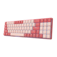 Redragon BS8772 Wireless Keyboard and Mouse Combo - Red/Pink-RD-BS-8772RP