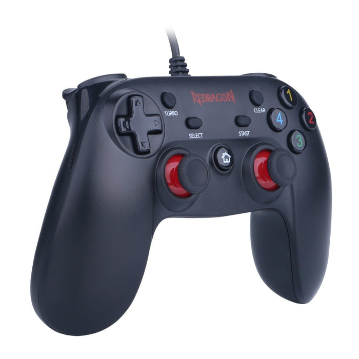 REDRAGON SATURN Wired X/D-input(Digital/Analog) PC Controller Black-RD-G807