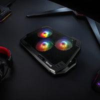 REDRAGON Dual USB 3 Fan RGB Gaming Notebook Stand-RD-GCP511