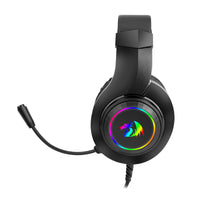 REDRAGON Over-Ear HYLAS Aux (Mic and Headset)|USB (Power Only)
RGB Gaming Headset - Black-RD-H260RGB