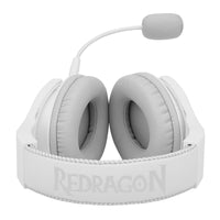 REDRAGON Over-Ear PANDORA USB (Power Only)|Aux (Mic and Headset) RGB Gaming Headset - White-RD-H350W-RGB-1