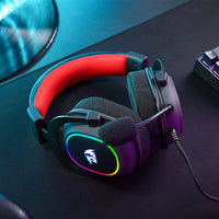 REDRAGON Over-Ear ZEUS-X USB RGB Gaming Headset - Black-RD-H510-RGB