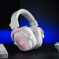 REDRAGON Over-Ear ZEUS 2 USB Gaming Headset - White-RD-H510W