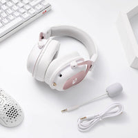 REDRAGON Over-Ear ZEUS 2 USB Gaming Headset - White-RD-H510W
