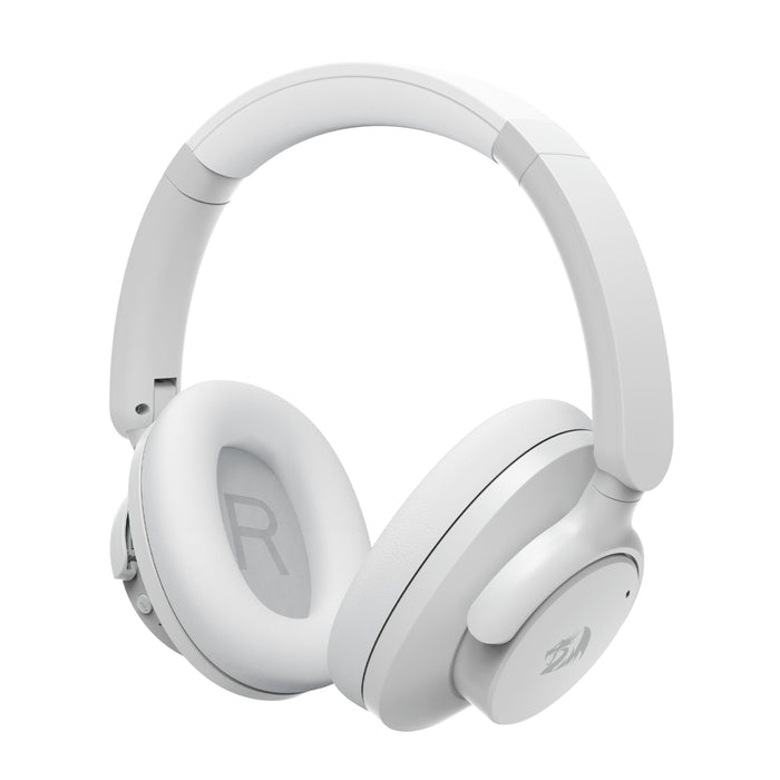Redragon H610 VIBECORE ANC Bluetooth Wireless Over-ear Headphones – White-RD-H610G