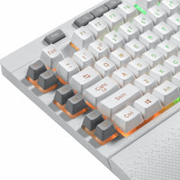 REDRAGON SHIVA Membrane Keyboard - White-RD-K512W-RGB-1