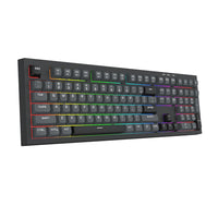 REDRAGON CRUX Membrane Gaming Keyboard - Black-RD-K518-RGB-GB
