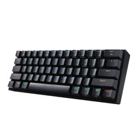 REDRAGON DRACONIC PRO Mechanical 61 Key|Bluetooth 5.0|RGB 9 Colour Modes|Rechargable Battery|Type-C Charging Cable Gaming Keyboard - Black-RD-K530RGB-PRO