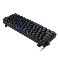 REDRAGON DRACONIC PRO Mechanical 61 Key|Bluetooth 5.0|RGB 9 Colour Modes|Rechargable Battery|Type-C Charging Cable Gaming Keyboard - Black-RD-K530RGB-PRO