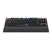 Redragon K588 RGB Pro BROADSWORD TKL Mechanical Wired Gaming Keyboard - Black-RD-K588RGB