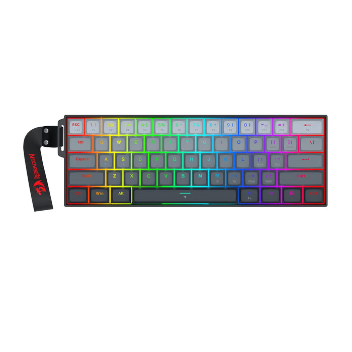 Redragon FIZZ Magnetic+ Wired 60% Gaming Keyboard-RD-K617GGB-RGB-MP Redragon