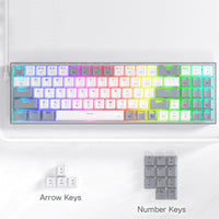 REDRAGON MECHANICAL Pollux Wired Gaming Keyboard-RD-K628WG-RGB