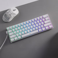 REDRAGON DRAGONBORN Wired Mechanical Keyboard RGB67Key Design - White-RD-K630W-RGB