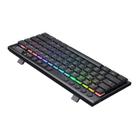 REDRAGON Horus Mini 61Key Red Switch RGB Low Profile Gaming Mechanical Keyboard - Black-RD-K632-RGB