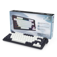 Redragon K673 UCAL 75% Magnetic Ultramag Switch Wired Keyboard - Black-RD-K673WB-RGB-M