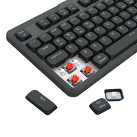 Redragon AETHER K706 PRO Wireless Mechanical Keyboard (75% Layout, Tri-Mode, Gasket Mount, Low-Profile Red Switches)
