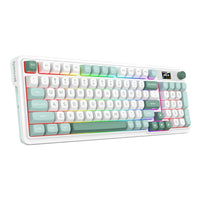 Redragon K719WGB GALATIN RGB PRO Full sized Wireless Gaming Keyboard - White-RD-K719WGB-RGB-PRO