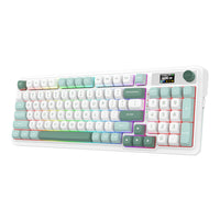 Redragon K719WGB GALATIN RGB PRO Full sized Wireless Gaming Keyboard - White-RD-K719WGB-RGB-PRO
