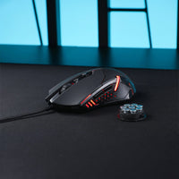 REDRAGON CENTROPHORUS 7200DPI RGB Gaming Mouse - Black-RD-M601-RGB