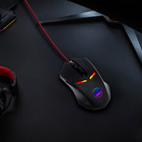 REDRAGON NEMEANLION 2 7200DPI Gaming Mouse - Black-RD-M602-1