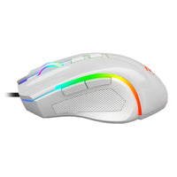 REDRAGON GRIFFIN 7200DPI Gaming Mouse - White-RD-M607W