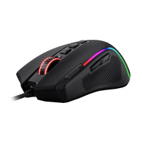 REDRAGON PREDATOR 4000DPI RGB Ergo Gaming Mouse - Black-RD-M612-RGB