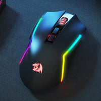 REDRAGON Trident Pro 8000DPI RGB Gaming Mouse - Black-RD-M693-RGB