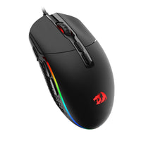 Redragon M719 INVADER RGB 10000 DPI Wired Optical Gaming Mouse - Black-RD-M719-RGB