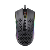 REDRAGON STORM 12400DPI 7 Buttons|Ergonomic Design|P3327 Optical Sensor|Lightweight Body|RGB Backlit gaming Mouse - Black-RD-M808-RGB