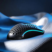 REDRAGON STORM 12400DPI 7 Buttons|Ergonomic Design|P3327 Optical Sensor|Lightweight Body|RGB Backlit gaming Mouse - Black-RD-M808-RGB