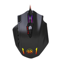 REDRAGON IMPACT 12400DPI MMO Gaming Mouse - Black-RD-M908