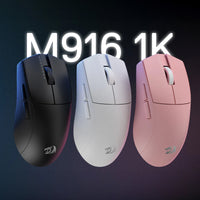 REDRAGON M916 PRO 1K 3-Mode Wireless Gaming Mouse - Pink-RD-M916P-PRO-1K