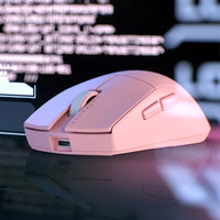 REDRAGON M916 PRO 1K 3-Mode Wireless Gaming Mouse - Pink-RD-M916P-PRO-1K