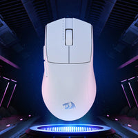 Redragon M916 PRO 1K 3-Mode Wireless Gaming Mouse – White-RD-M916W-PRO-1K