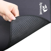 REDRAGON MOUSEPAD FLICK L 400X450 BK-RD-P031