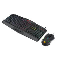 Redragon Gaming Keyboard and Mouse Combo RGB - Membrane Keyboard, Gaming Mouse